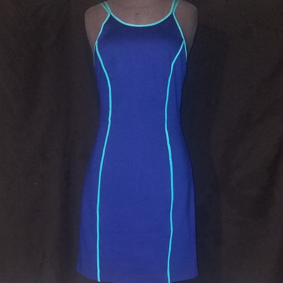 Trina Turk Yvette Contrast Sleeveless Silk Trim Dress, Size 4 - Picture 8 of 9